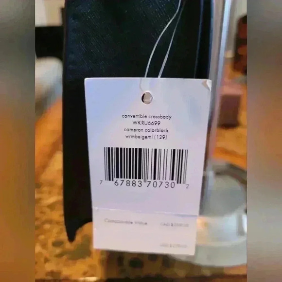 Kate Spade tricolored crossbody with silver hardware - Picture 11 of 11